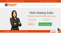 Desktop Screenshot of inwayhosting.com